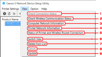 εικόνα: Οθόνη μενού "Προβολή"