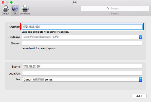 ภาพ: หน้าจอ "เพิ่ม"