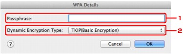 figure: WPA Details screen