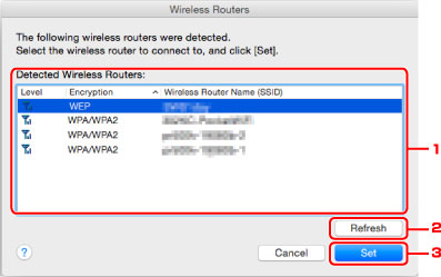 Imagen: pantalla Routers inalámbricos