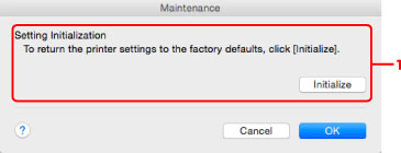figur: Vedlikeholdsskjermbildet