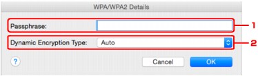 afbeelding: Scherm WPA-/WPA2-details