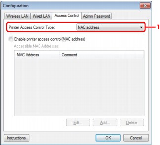 pav.: Lapas „Access Control“