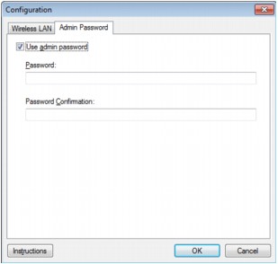 attēls: konfigurācijas ekrāns