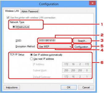 figure: Wireless LAN sheet