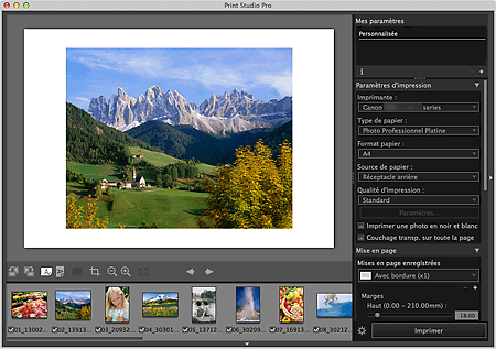 figure&nbsp;: écran principal