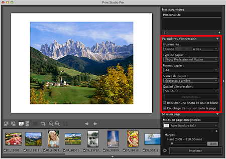 figure&nbsp;: écran principal