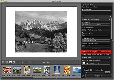 figure&nbsp;: écran principal