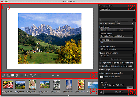 figure&nbsp;: écran principal