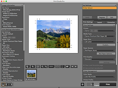 Imagen: pantalla principal