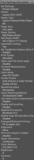 figure: Information area