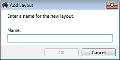 figure: Add Layout dialog box