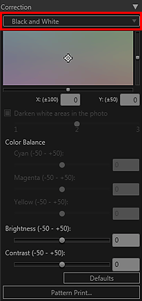 Imagen: área Configuración (Corrección)
