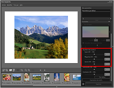 figure&nbsp;: écran principal