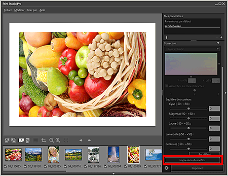 figure&nbsp;: écran principal