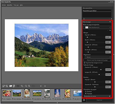 figure&nbsp;: écran principal