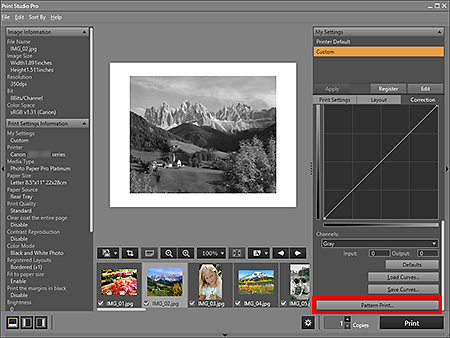 Canon : Inkjet Manuals : Print Studio Pro : Adjusting the Color Tones ...