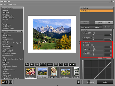 Abbildung: Hauptbildschirm