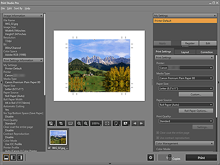 Imagen: pantalla principal