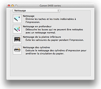 figure : Canon IJ Printer Utility