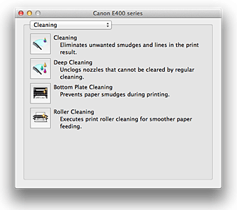 figure:Canon IJ Printer Utility