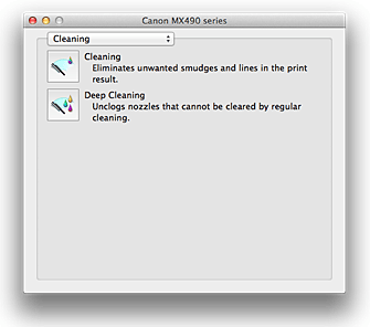 figure:Canon IJ Printer Utility