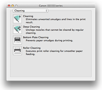 figure:Canon IJ Printer Utility