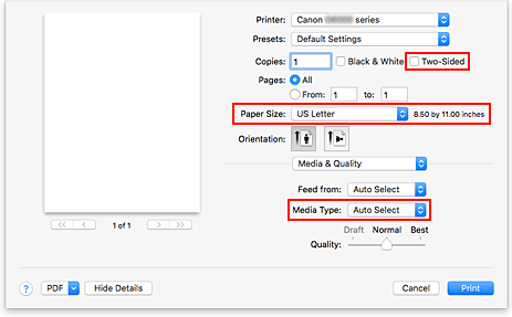şekil: Yazdır iletişim kutusu