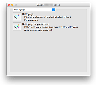 figure : Canon IJ Printer Utility