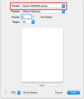 şekil:Yazdır iletişim kutusunda Yazıcı