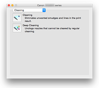 Imagen: Canon IJ Printer Utility