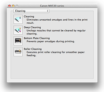 rysunek: Canon IJ Printer Utility