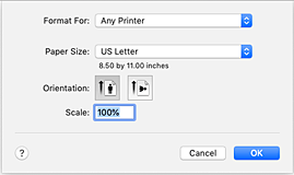 kuva: Sivun asetukset -valintaikkuna
