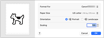 الشكل: مربع الحوار إعداد الصفحة (Page Setup)