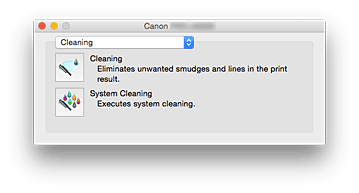 figure:Canon IJ Printer Utility
