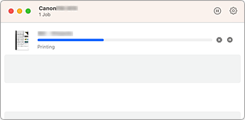 figure:Printing status screen