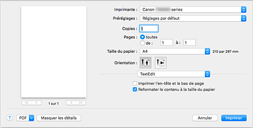 Canon : Manuels PIXMA : TS5100 series : Impossible de communiquer avec l' imprimante via USB