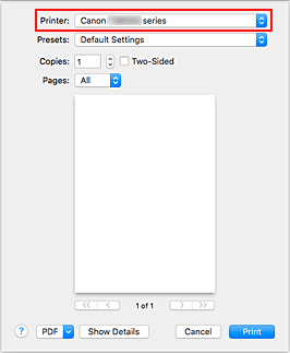 şekil:Yazdır iletişim kutusunda Yazıcı