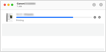 figure:Printing status screen