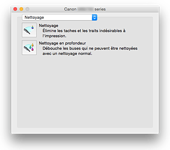 figure : Canon IJ Printer Utility