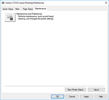 Ábra:Karbantartás lap