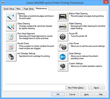 pav.: Priežiūros skirtukas
