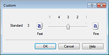 figure:Custom dialog box