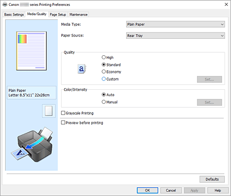 slika: kartica Medij/kakovost