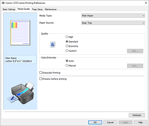 figura:aba Mídia/qualidade