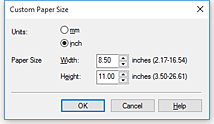 Imagen:Cuadro de diálogo Tamaño de papel personalizado