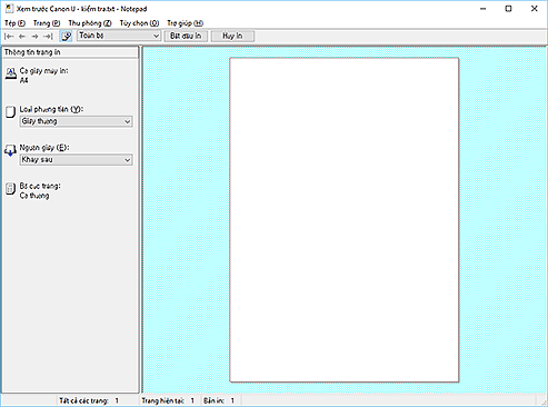 hình: Xem trước Canon IJ