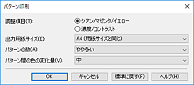 図：［パターン印刷］ダイアログボックス