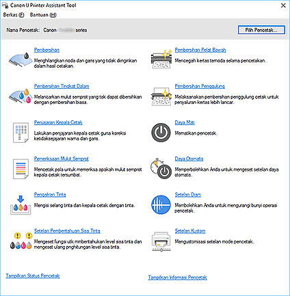 gambar: Canon IJ Printer Assistant Tool