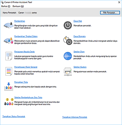gambar: Canon IJ Printer Assistant Tool